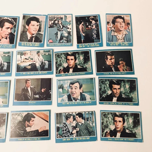 Vtg 1976 Lot  of 60 Assorted Happy Days Cards - Picture 4 of 13